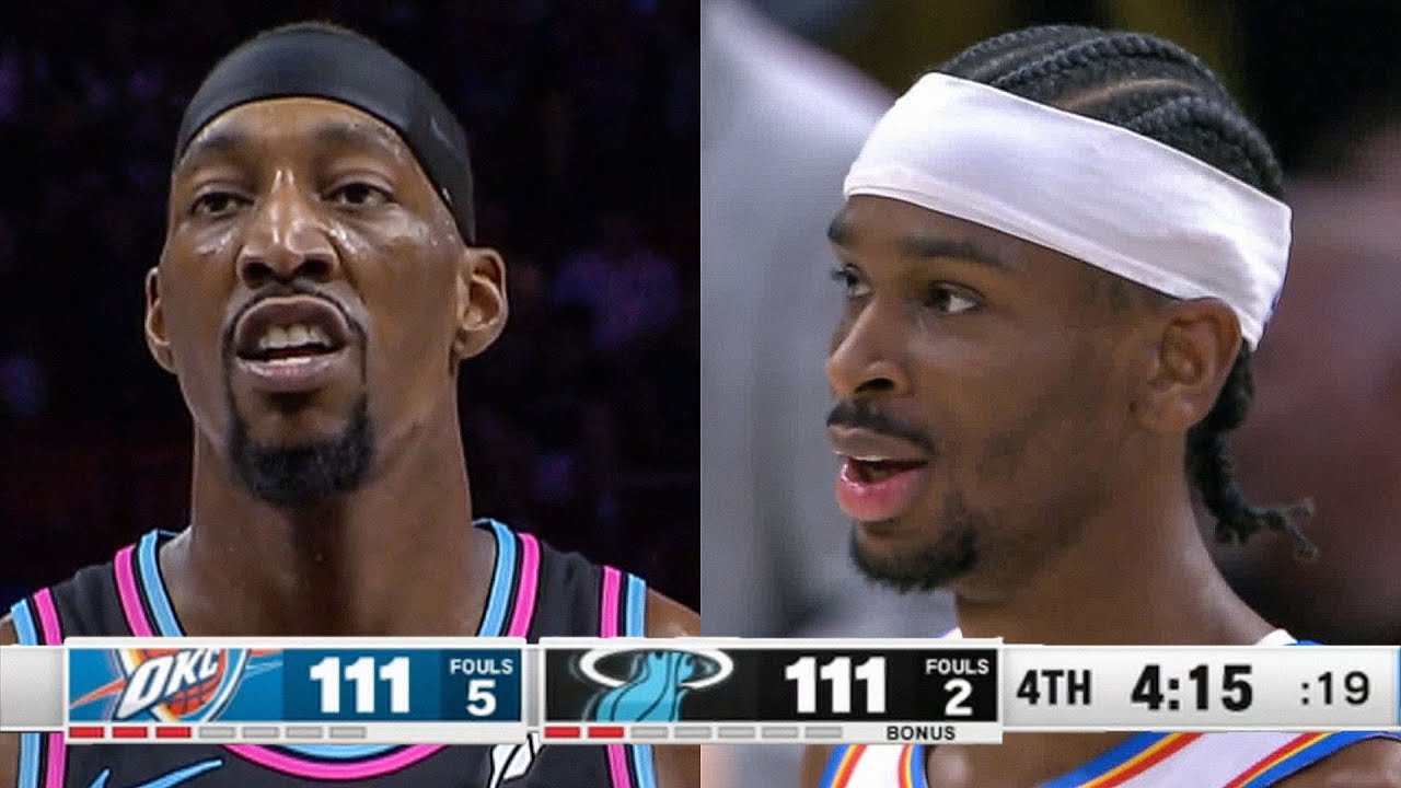 Final 4:15 WILD ENDING Thunder at Heat 👀 | January 17, 2026