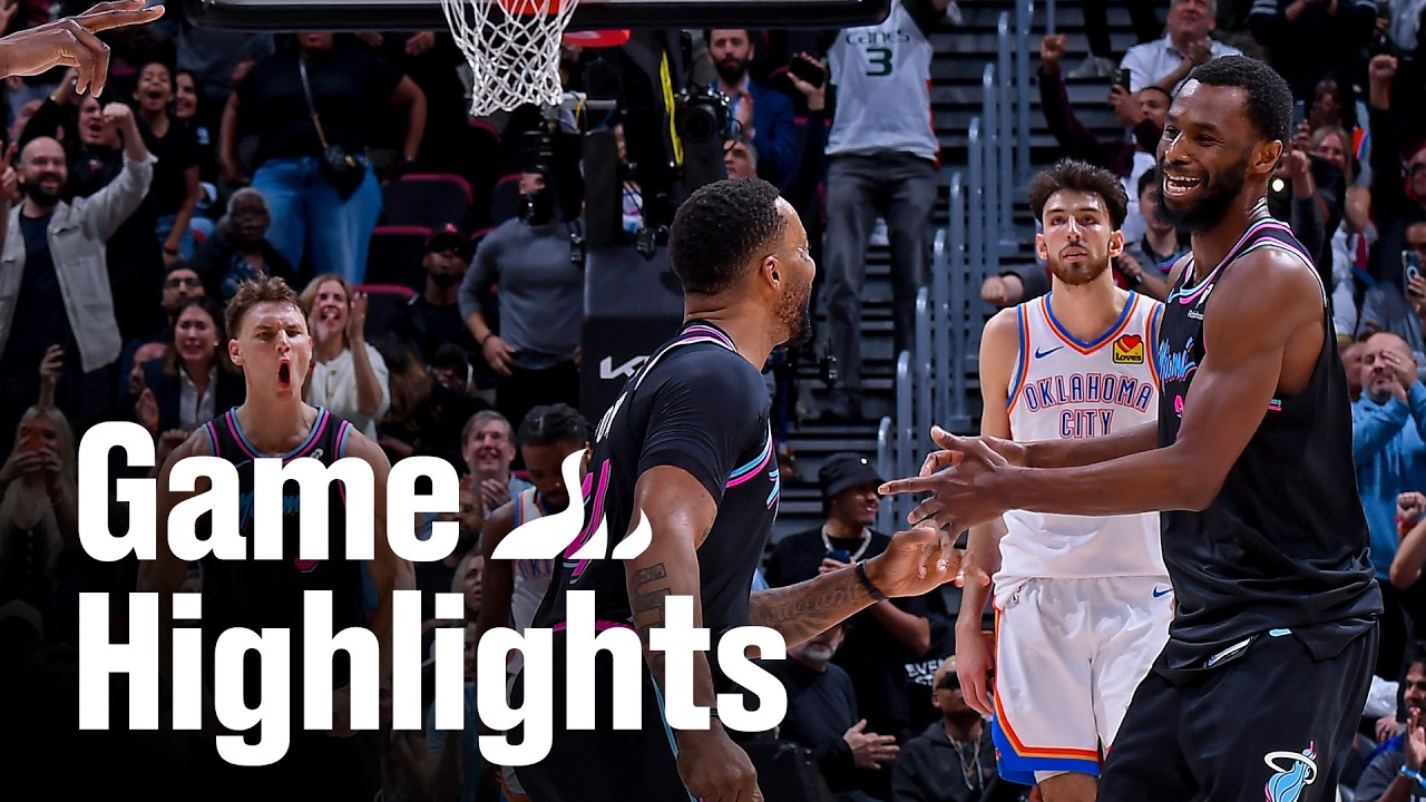 CLUTCH 4TH QUARTER 'W' 💪 Thunder vs. HEAT | HEAT Highlights | January 17, 2026