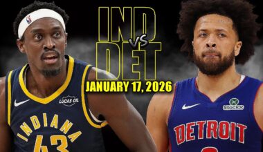 Detroit Pistons vs Indiana Pacers Full Game Highlights - January 17, 2026 | NBA Season