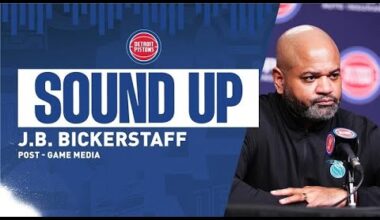 Post-Game Press Conference: J.B. Bickerstaff | Pistons vs. Pacers  | 1.17.26