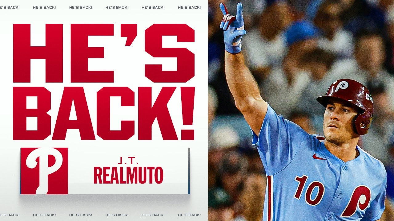 REACTION: J.T. Realmuto reportedly returning to the Phillies on a 3-year deal