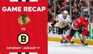Blackhawks vs. Bruins Game Highlights | 1.17.26