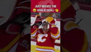 He wanted that goalie goal BAD 😅