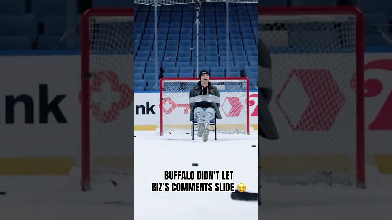 Rob Ray and the Sabres got their get-back at Biz 😂😂