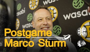 Sturm speaks with the media following 5-2 W @CHI