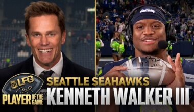 Tom Brady’s LFG Player of the Game: Seahawks RB Kenneth Walker III 🏆 Divisional Round