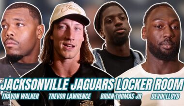 Jacksonville Jaguars’ Final Season-Ending Locker Room Media Scrums | Jan 12th 2026