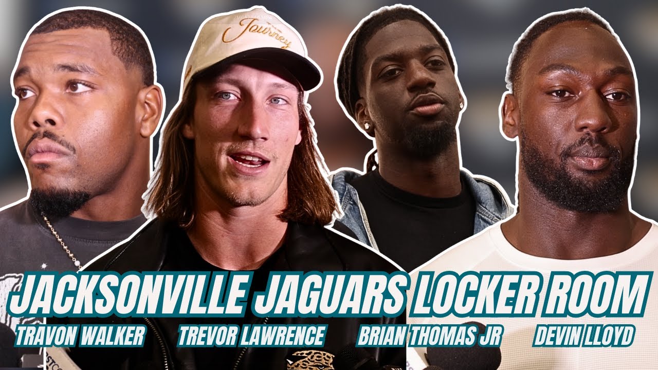 Jacksonville Jaguars’ Final Season-Ending Locker Room Media Scrums | Jan 12th 2026