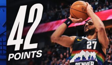 Jamal Murray Takes Over Late, Drops 42 vs Wizards | January 17, 2026