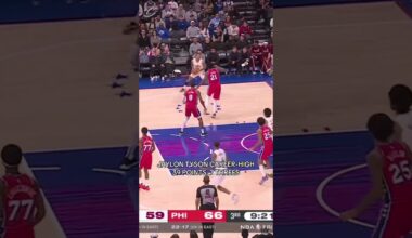 ⭐️ HE REALLY HIM FR. #jaylontyson #cavs #clevelandcavaliers #nbahighlights