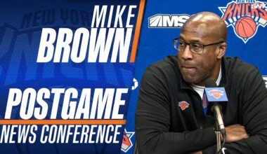 Mike Brown assesses Knicks third straight loss to Phoenix at MSG
