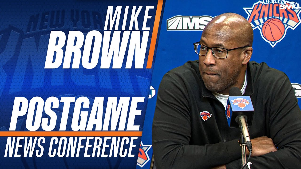 Mike Brown assesses Knicks third straight loss to Phoenix at MSG