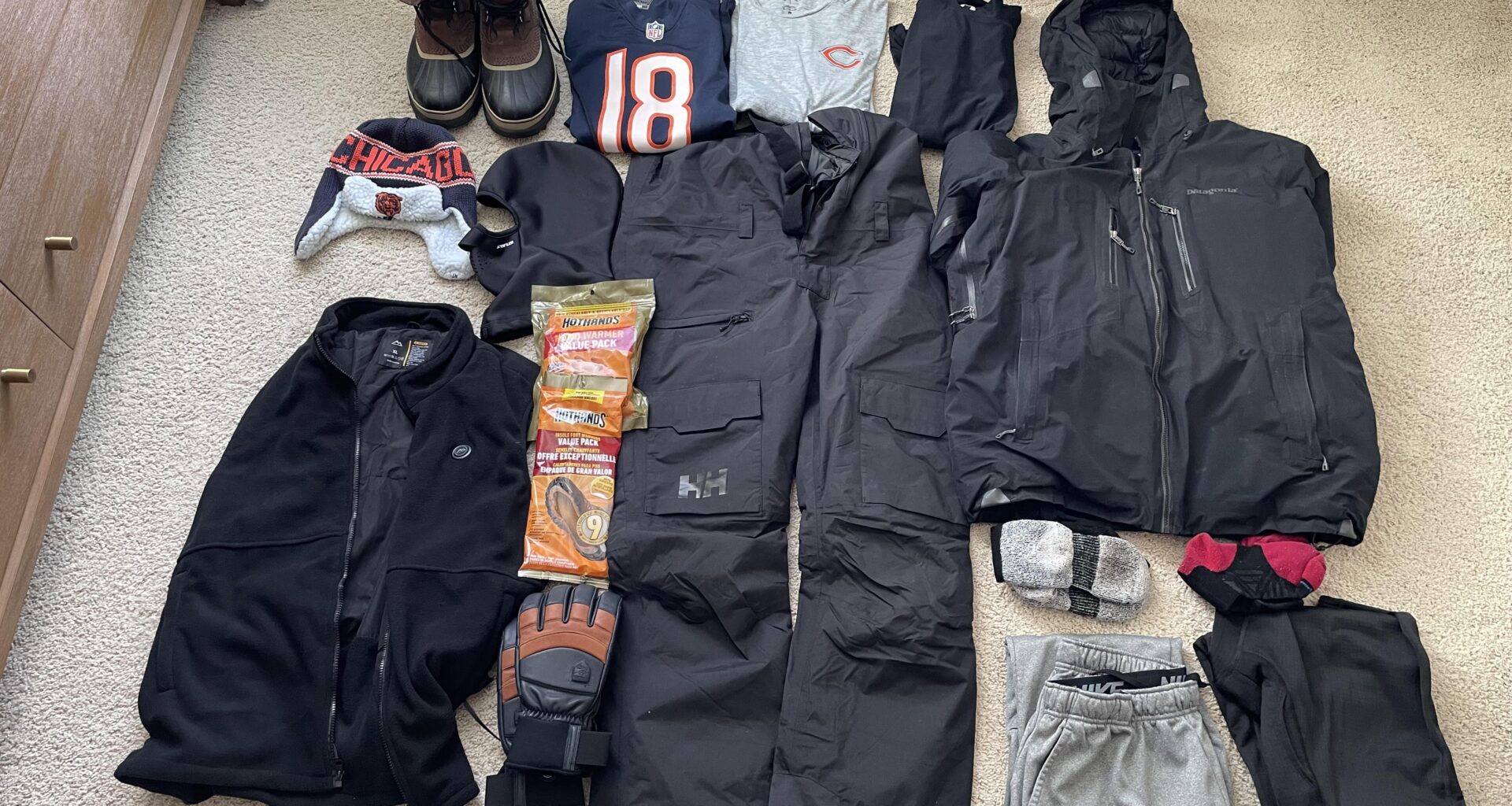 All the clothes I’m wearing today