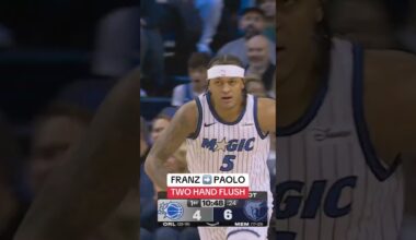 The Magic duo works their way inside 🪄