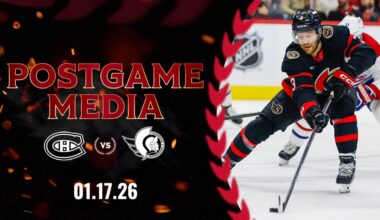 LIVE: Postgame Media MTL 6 OTT 5