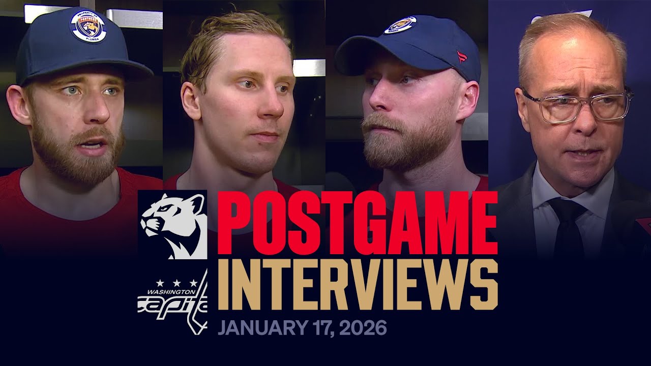 Postgame Reaction vs Capitals | 01.17.26