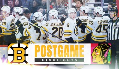 CONDENSED GAME: Boston Bruins vs. Chicago Blackhawks - 1/17/2026