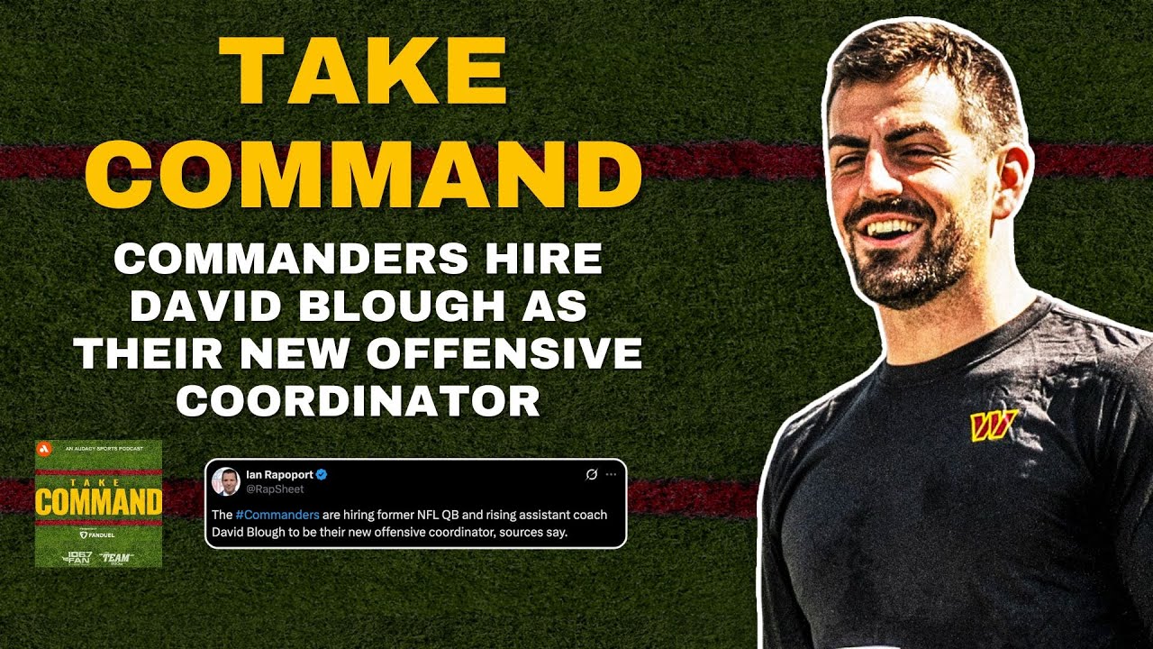 Commanders Hire David Blough As Their New Offensive Coordinator Reaction | Take Command