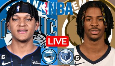 LIVE: ORLANDO MAGIC vs MEMPHIS GRIZZLIES | NBA | PLAY BY PLAY | SCOREBOARD