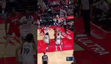 TWIN DROPPED HIM 😳 #rockets