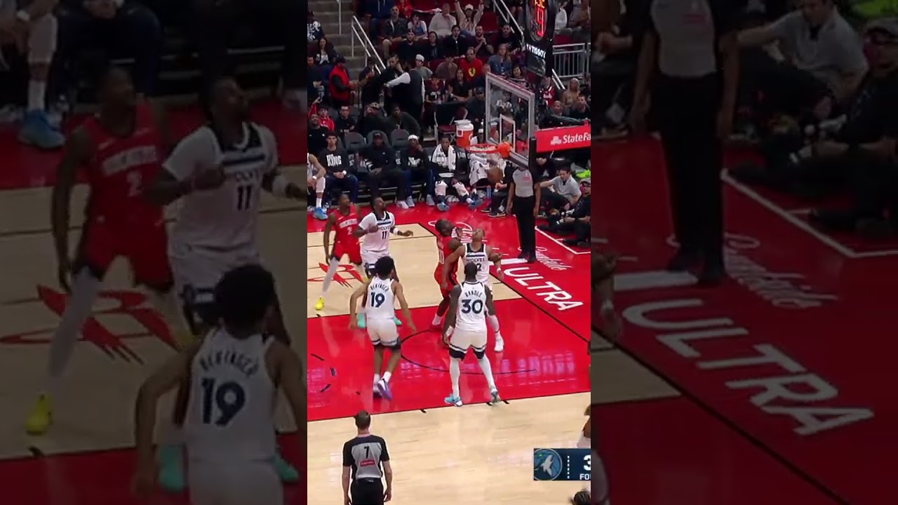 TWIN DROPPED HIM 😳 #rockets