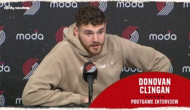 Donovan Clingan Postgame Media Availability | vs Los Angeles Lakers | January 17th, 2026