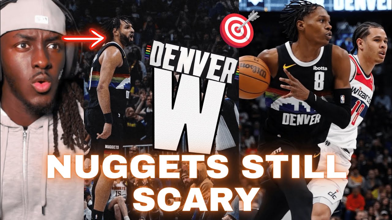 NUGGETS ARE RED HOT.. Nuggets Vs Wizards Highlights Reaction