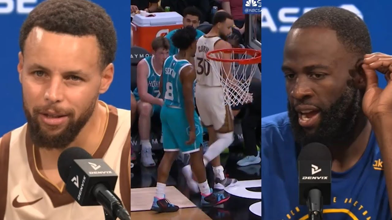 Steph Curry and Draymond sound off on the way Hornets were guarding Steph "Gimmicky D"