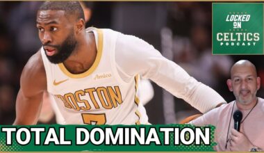 Boston Celtics DOMINATE as Jaylen Brown, Sam Hauser DELIVER Near-Record Night