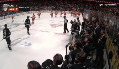 Kings Argue Puck Went Out of Play