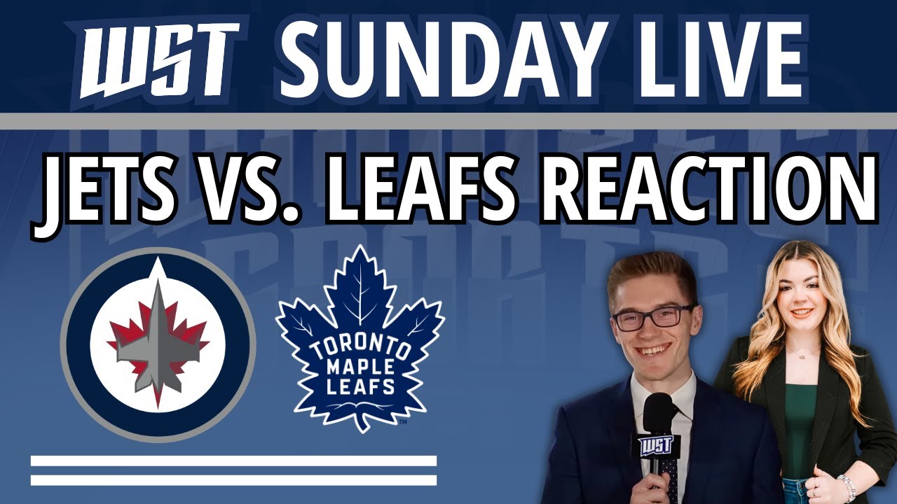 Winnipeg Jets lose to Toronto Maple Leafs, Trade Rumours Brewing | WST Sunday Live
