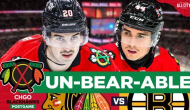 BLACKHAWKS POSTGAME: Early Edge SLIPS Away as Chicago Falls to Boston | CHGO Blackhawks