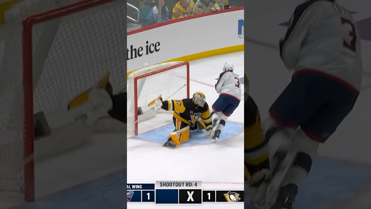 CHARLIE COYLE SCORES THE GAME-WINNING SHOOTOUT GOAL!! Blue Jackets Win 4-3 in Pitssburgh! 💥💥💥💥