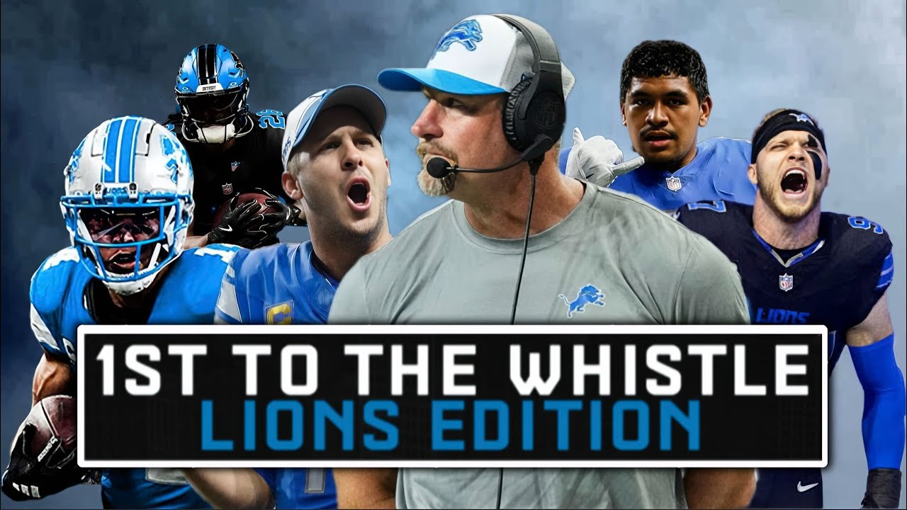 Detroit Lions REBIRTH for the 2026 NFL Season | 1st to the Whistle | January 18th, 2025