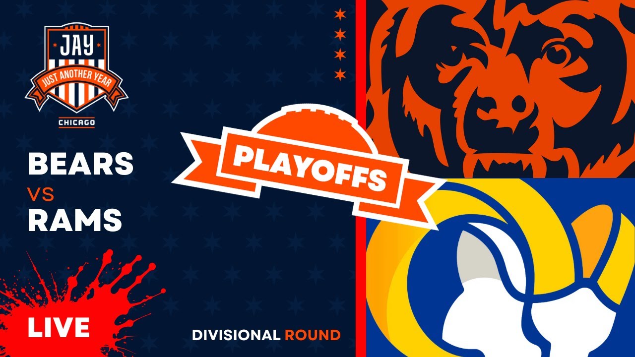 📺 LIVE: Chicago Bears vs. Los Angeles Rams DIVISIONAL ROUND Livestream | Scoreboard, Play-By-Play