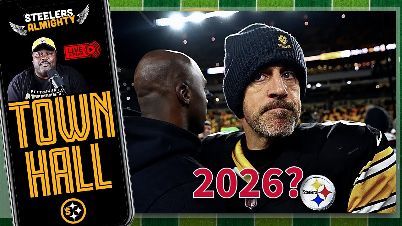 Odds That Rodgers Ends Up BACK In Pittsburgh | Steelers Town Hall LIVE