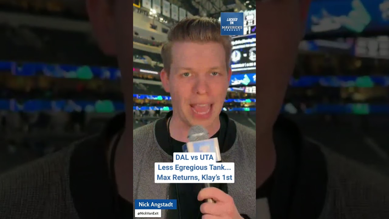 Dallas Mavericks win vs Utah Jazz AGAIN. Max Christie looks great in his return, & KLAY THOMPSON