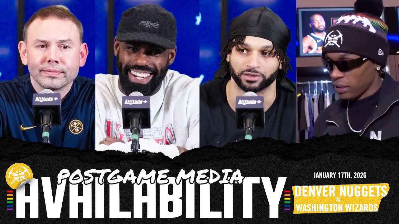 ALL Denver Nuggets Postgame Media vs. WAS 🎙️