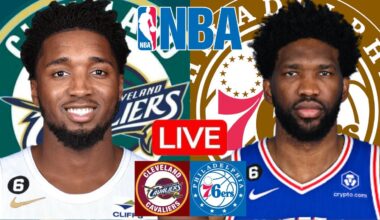 LIVE: CLEVELAND CAVALIERS vs PHILADELPHIA 76ERS | NBA | PLAY BY PLAY | SCOREBOARD