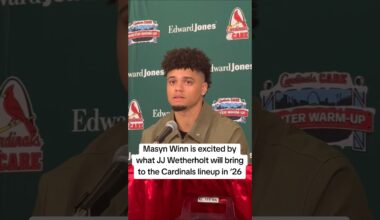 Masyn Winn is excited by what JJ Wetherholt will bring to the Cardinals lineup in ‘26