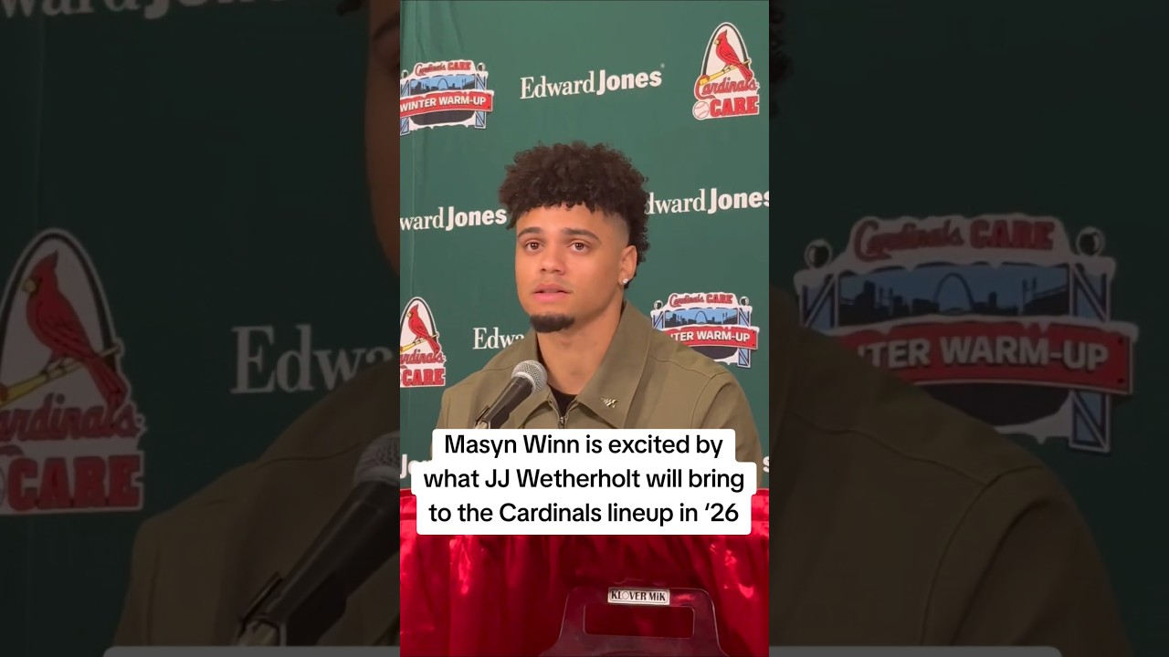Masyn Winn is excited by what JJ Wetherholt will bring to the Cardinals lineup in ‘26
