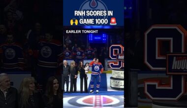 Nugent-Hopkins Scores in His 1000th Game 🤩🚨