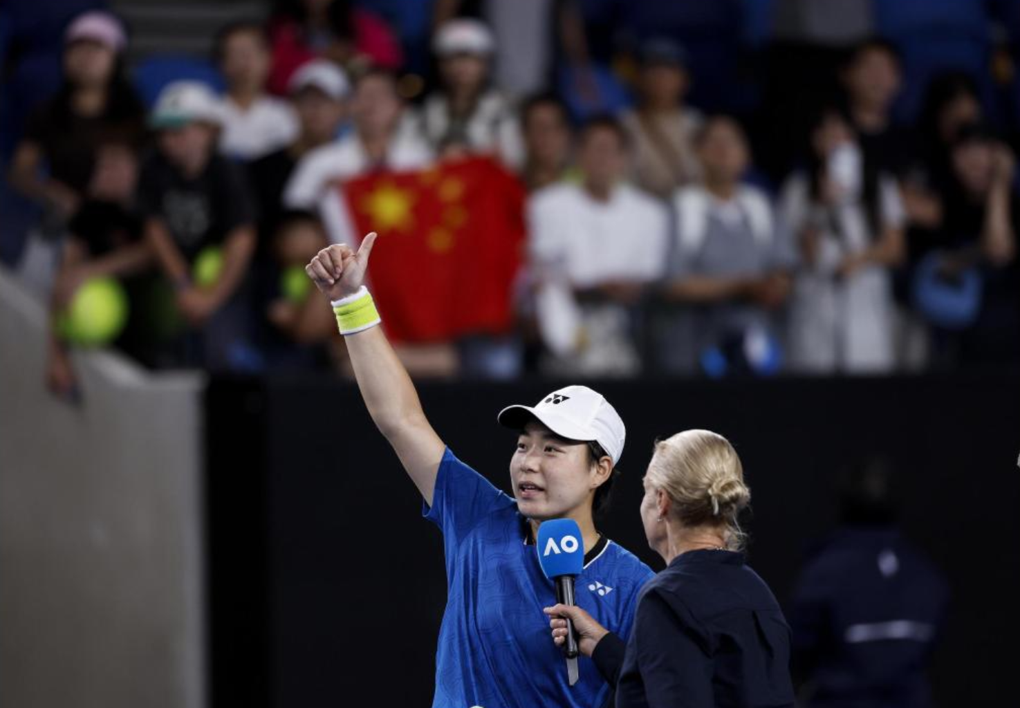 Australian Open day 1: China's Bai produces heroics, Alcaraz and Sabalenka cruise