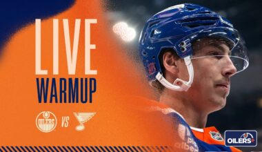 ARCHIVE | Warmup  -  Oilers vs Blues