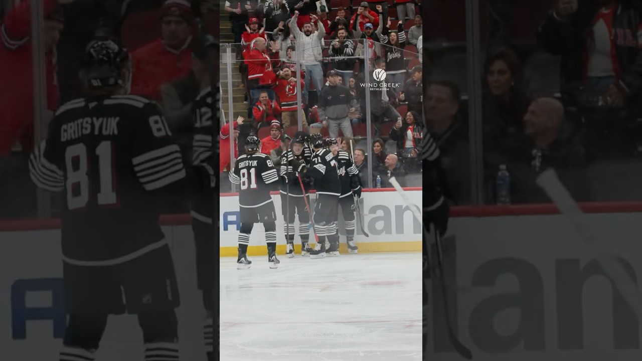 Quick two-game homestand in the place we’re proud to rep on our chest. #shorts #njdevils #nhl