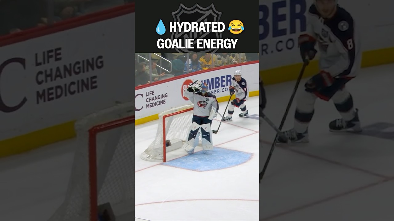 He can't play dehydrated 🤣