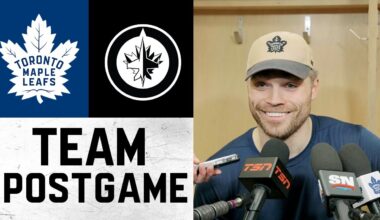 Maple Leafs Full Media Availability | Post Game at Winnipeg Jets | January 17, 2026