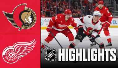Senators vs. Red Wings | NHL Highlights | January 18, 2026