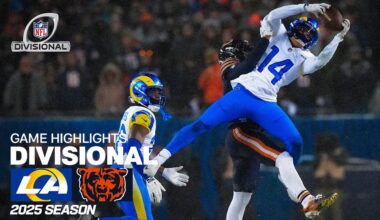 Los Angeles Rams vs Chicago Bears Game Highlights | 2025 NFL Season Divisional Round
