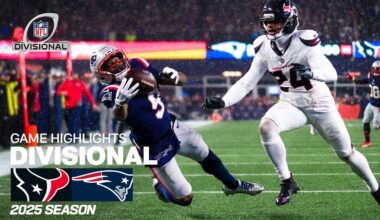 Houston Texans vs New England Patriots Game Highlights | 2025 NFL Season Divisional Round